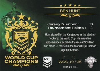2023 NRL Traders Elite - World Cup Champions Priority #WCC10 Ben Hunt Back